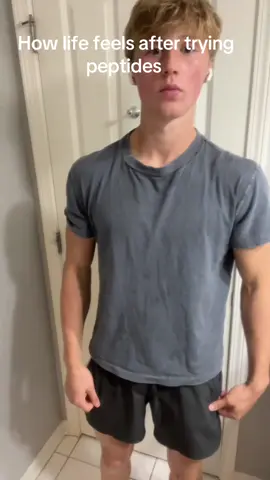 Sleeper build of doom and despair 💔#fyp #gym #peptide #sleeperbuild 