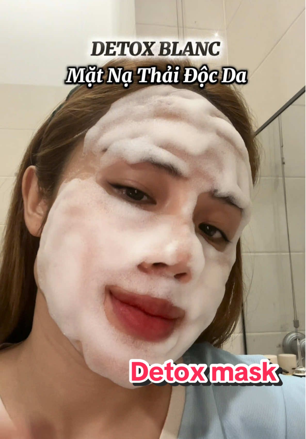 Mụn đầu đen, lỗ chân lông to gặp e này là tắt đài liền 😝😝😝 #detoxmask #thaidocdamat #chit93review #skincare #kbeauty 