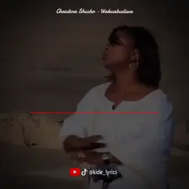 WAKUABUDIWA . . . . . . . #christiangospel #gospel #fyp #christinashusho #wakuabudiwa 