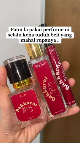 memang patut lah ramai yang tak menyesal lepas grab 😭 #skushperfume #semakinberpeluhsemakinwangi #xybca #skushbakkaratspicy #fyp 