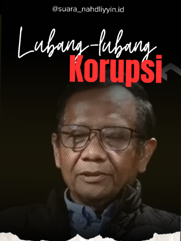 Prof. Dr. Moh. Mahfud M.D., S.H. tentang perlunya penertiban fasilitas yang dinikmati para pejabat, baik pejabat eksekutif, legislatif maupun yudikatif Rakyat tahunya hanya fasilitas pejabat legislatif (anggota DPR) karena datanya bisa diperoleh secara terbuka.