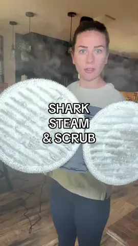 This Shark Steam & Scrub makes cleaning floors almost effortless 🙌 It scrubs + steams at the same time, blasting away stuck-on messes without harsh chemicals. If you want shiny, sanitized floors with way less work… this is it!  #sharksteam #cleaninghacks #steammop