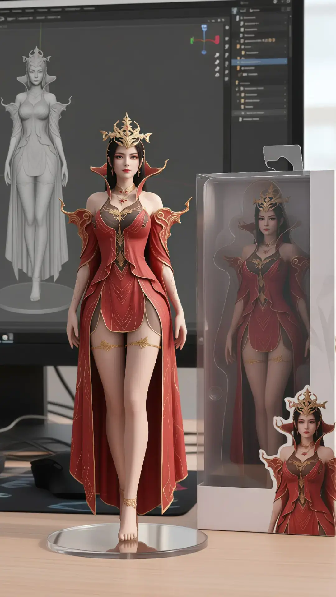 Buat pecinta Donghua pastinya gak asing sama yang 1 ini #Figure #ai #trending #BTTH 