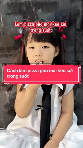 Cách làm pizza phô mai kéo sợi trong suốt #mehuongemmi #nauankechuyen #Vlog #flashman #nuoctayboncau 