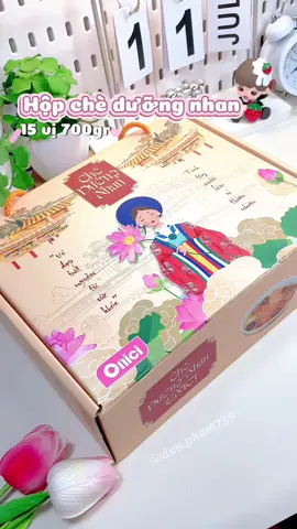 Hộp chè dưỡng nhan 15 vị 700gr#Onici #cheduongnhan #cheduongnhantuyetyen #reviewanngon #goclamdep 