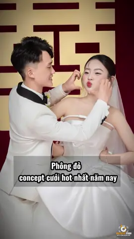 Phông đỏ, concept cưới hot  nhất năm nay , dâu rể đã thử chưa ???    #chupanhcuoi #anhcuoi #chupanhaodai #fpy #xh 
