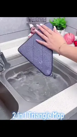 Code : Za-459 2in1 swivel head triangle Mop ممسحة مثلثة ٢ بواحد بيجي معا شقفة و جلدة سيلكون للتقحيط . فيكي تستخدميها للأرضيات والجدران والسقوفيات وللزجاج. القماشة الميكروفايبر فيكم تستبدلوها باي قماشة ثانية في حال انتلفت ❤️3$❤️
