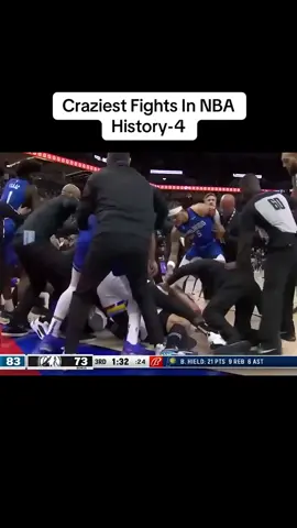 Craziest Fights In NBA History-4