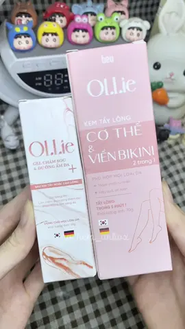 Kem tẩy lông và kem dưỡng Ollie #kemtaylong #taylongollie #xh #review #fypシ゚ 