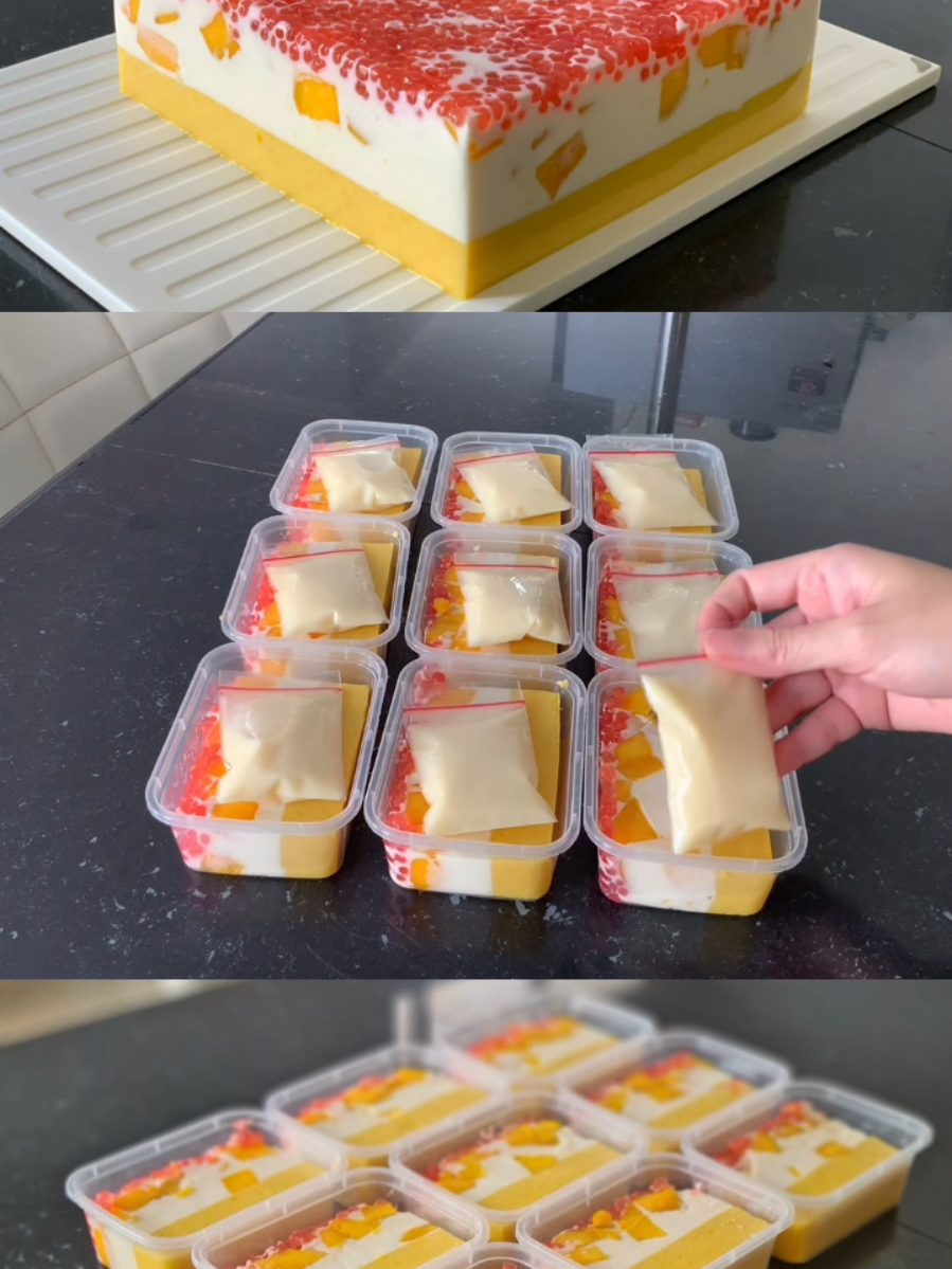 Mango sago pudding 😍😍