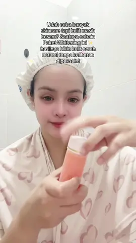 Bukan instan abal-abal—whitening ini kerja lembut tapi nyata 💎 Dalam 14 hari, kulit kamu keliatan lebih cerah dan glowing! #skincare #paketwhitening #krim #mencerahkan #hn 