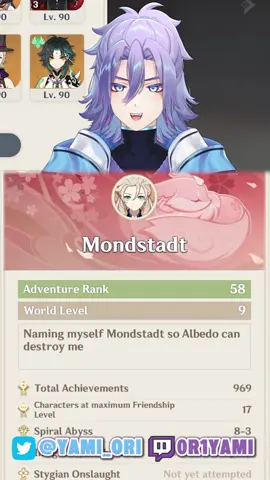 Albedo can WHAAAT?! #vtuber #malevtuber #envtuber #albedo #genshin 