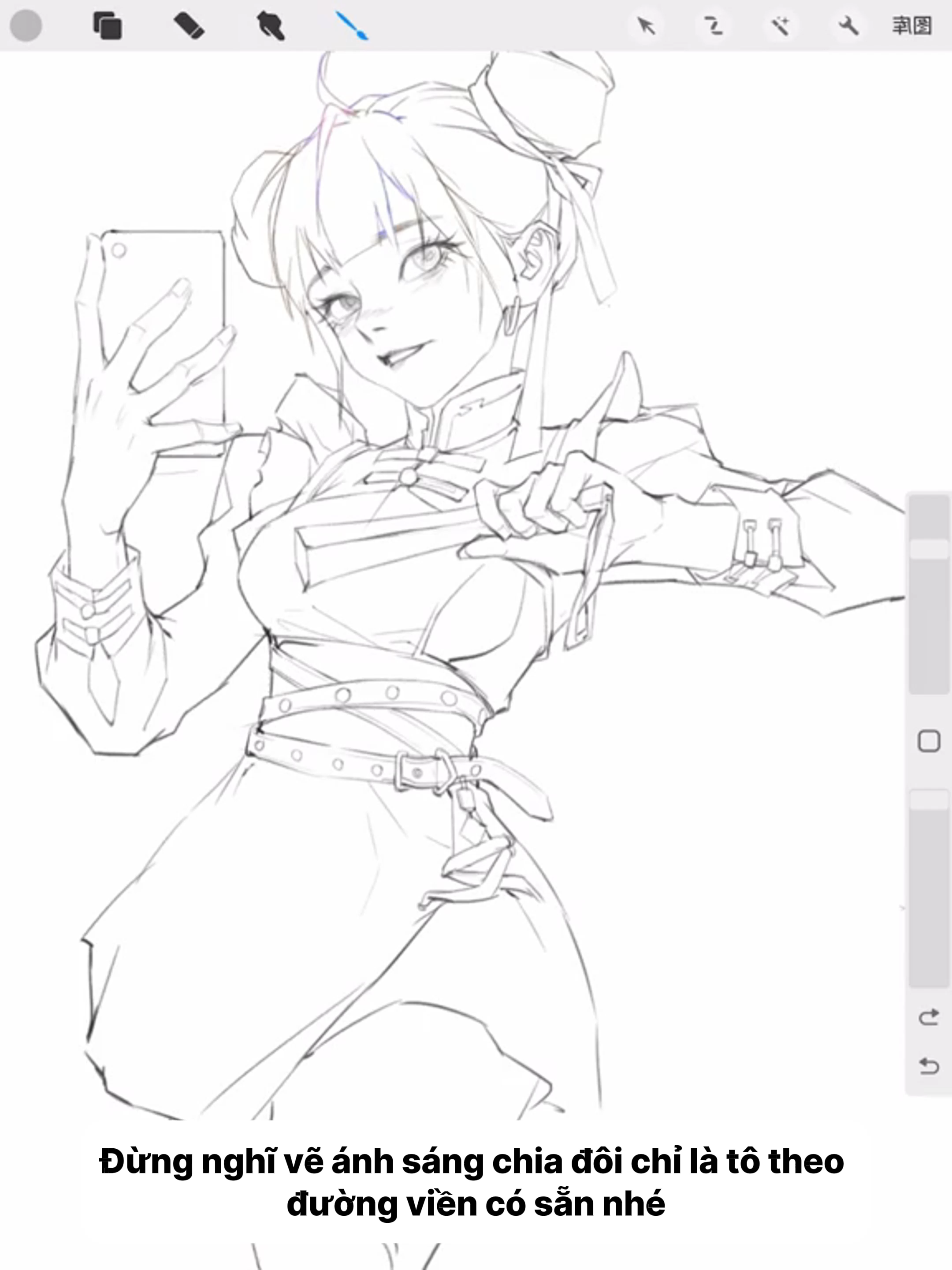 Xác Định Hướng Sáng Trước Khi Tô Bóng! #genzacademyvn #hocve #tomau #vetranh #art #artist #mythuat