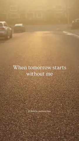 “When tomorrow starts without me…” by David M Romano 🔊🎙️narration/ source credit @havvaofficial 🙏🏽 Book A Voice: Turning Pain into Power  by Hava Ramadan #Love #faith #hope #tillwemeetagain #griefjourney         