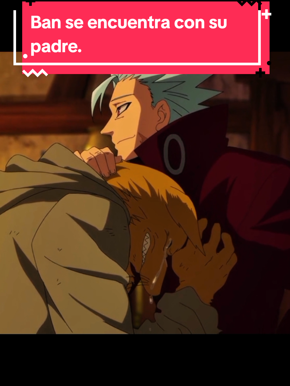 Ban se encuentra con su padre Zhibago.🇯🇵🦊 #nanatsunotaizai #anime #lossietepecadoscapitales #ban  #animeedit 