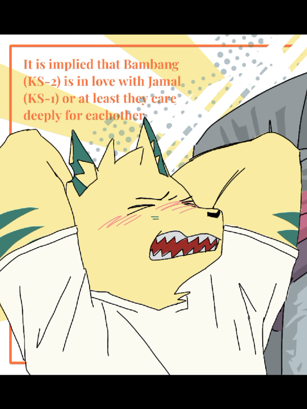 @⛤∅Bright Vault∅⛤ here ur 6 days late bday gift 😝😝😝 (sorry it took SO LONG to finish it my motivation kept disappearing💔🥀) . @okubade here is my version of ur animation meme idea :3 . #maumakanapa #bambang #jamal #furry #wolf 