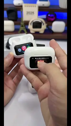 Tai nghe A10 màn hình cảm ứng có thể thay đổi hình nền trên tai nghe nha anh em #tiktoklive #livehighlights #tainghea10pro #tainghebluetooth #tiktokshopel 