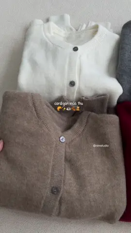 Cardigan basic 🍂☕️🧸 #OOTD #aolennu #phoidoxinh #xuhuong 