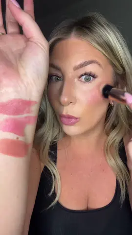 @tarte cosmetics blush multisticks . So glowy ,pigmented & skin like! Grab one here to get the brush free ! #tarte #trippinwithtarte #tartecosmetics #tartemultistick #blush 