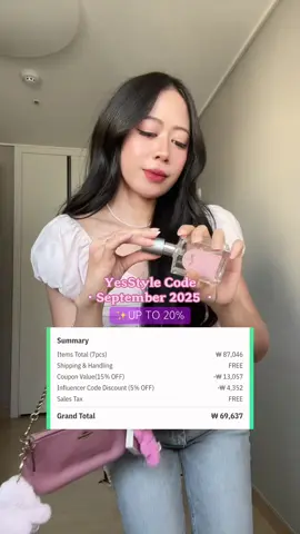 @YesStyle Discount Code, New Updated 2025 Up To 20% 🎀  >(^o^< Happy shopping girls💖 #yesstyle #yesstyleinfluencers #yesstylecode