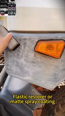 Plastic restorer or matte spray coating na kayamg ibalik sa dating pagka black yung mga namumuti at kumukupas na inner fairings. Pwede din gamitin pampakinang sa mga gloss at sa mga matte parts ng motor. Hindi na ito kapitin ng alikabok dahil hindi malagkit at oily sa mga fairings. Hydrophobic na din ito kaya kahit banlawan mo yung motor mo o maabutan ka ng ulan sa daan hindi basta basta mawawala yung epekto. #mattespraycoating #mattespray #plasticrestorer #plasticrenewing #backtoblack 
