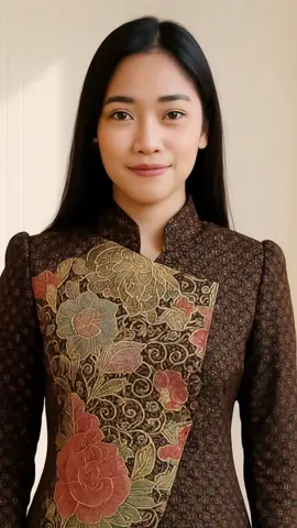 Blouse Renata dengan bahan katun dan sudah lapis furing trikot 😍 #fyp #blouse #outfit #batik 