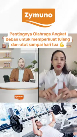 Pentingnya olahraga angkat beban untuk memperkuat tulang dan otot sampai hari tua 💪 Madu Zymuno, cocok untuk ibu hamil #promil  #suamiistri  #zymuno  #madu  #fyp