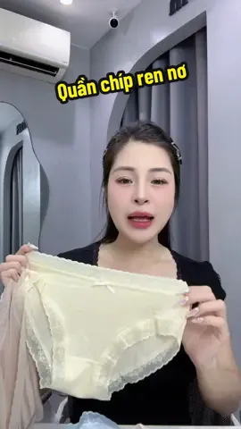Quần chíp viền ren nơ#quanchip #quanchipren #quanchipsieure #nhungthone #nhunghaiphongreview 