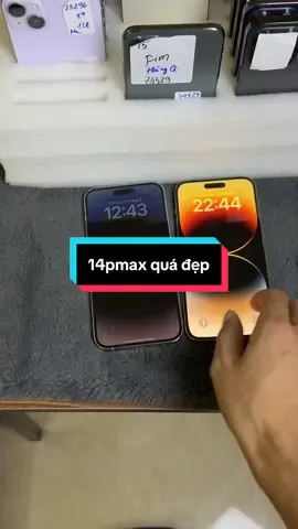 Màn oled seri 14promax giờ nó đẹp nét căng rồi. #hungrombantao 