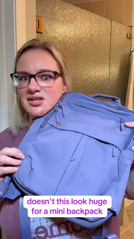 Mini backpack #minibag #minibackpack #tiktokshopsquadup #tiktokshopcreatorpicks 