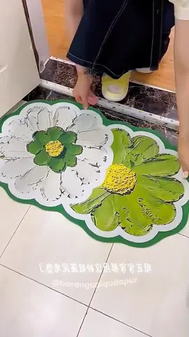 Keset Lantai Berbentuk bunga lucu dan cantik. #kesetlantai #kesetlantairumah #kesetlantai3d #kesetlucu 