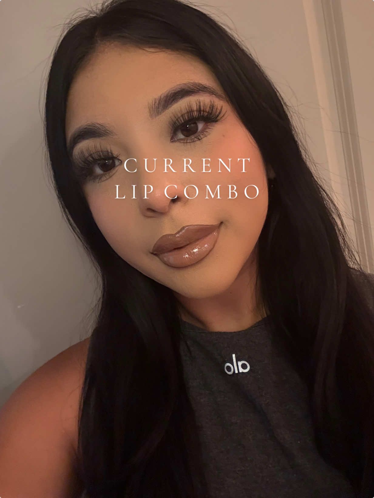 just re applying my lip combo while my baby naps in the car 🤭 #lipcombo #lipgloss #brownlipliner #makeupoftheday #gloss  @Anastasia Beverly Hills  @Sephora Collection  @NYX Professional Makeup 