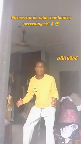 Please rate me with your battery percentage% 🙏😂 #%#dance #dancechanllenge #newsound #grr #vrial_video_tiktok_ #purplespeedy #danbobo #yellow 