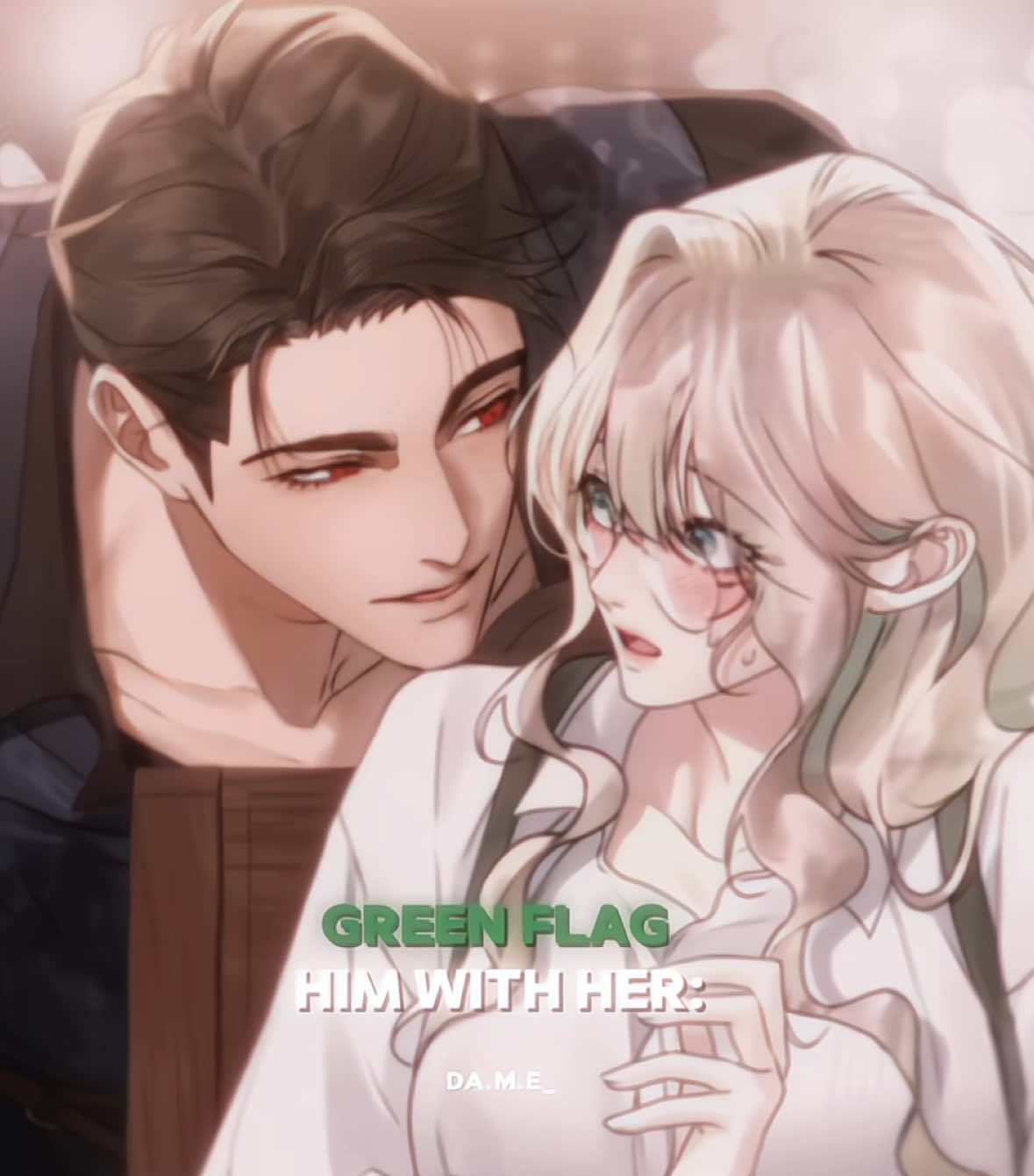 New Manhwa || He's sooo fine 😫❤️ He's too green a flag for her 🤭🤭 #악인남편 #awickedhusband #manhwa #fyp #edit 