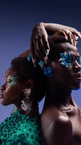 🌸👽 Floral aliens, but make it fashion. Webster + Sid trusted the process and let us push colour, shape, and texture to the max, inspired by @ivyjstudio jewels and brought to life with @kryolanofficial 💚 Makeup @laurenkay.co.uk With @evolvebeautyuk @kryolanofficial @patmcgrathreal 📸 @eliskasky #CreativeMakeup #EditorialBeauty #AvantGardeMakeup #BTSPhotoshoot #MakeupTransformation