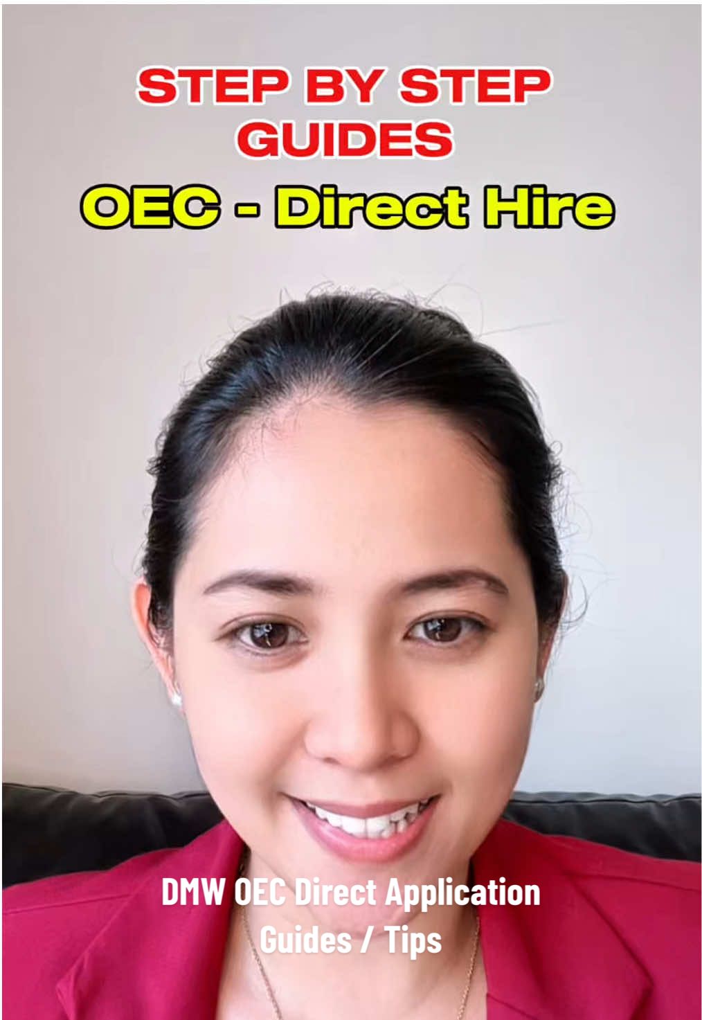 DMW OEC ~ Overseas Employment Certificate Guides / Tips Direct Hire Application for all Aspiring and 1st Time OFW #oec #dmw #ofw #ofwlife #noagency