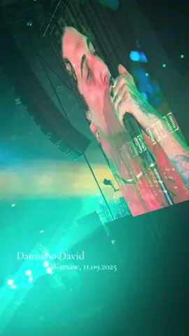 @Damiano David #damianodavid #costowar #poland #warsaw #concert