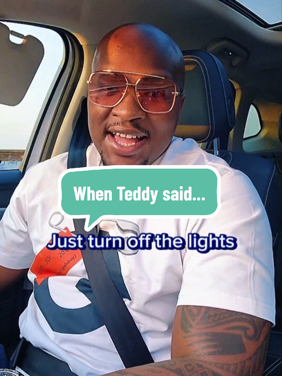 When Teddy said 