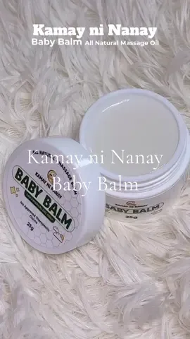 Must have talaga very helpful!🥰💯@Kamay ni Nanay #kamayninanay #kamayninanaybabybalm #kidsessentials #balm #fypage 
