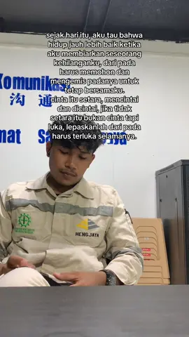 Cinta itu setara klau ga setara itu bukan cinta  #lepaskan #imipstory #Love #imipmorowali #fyp 