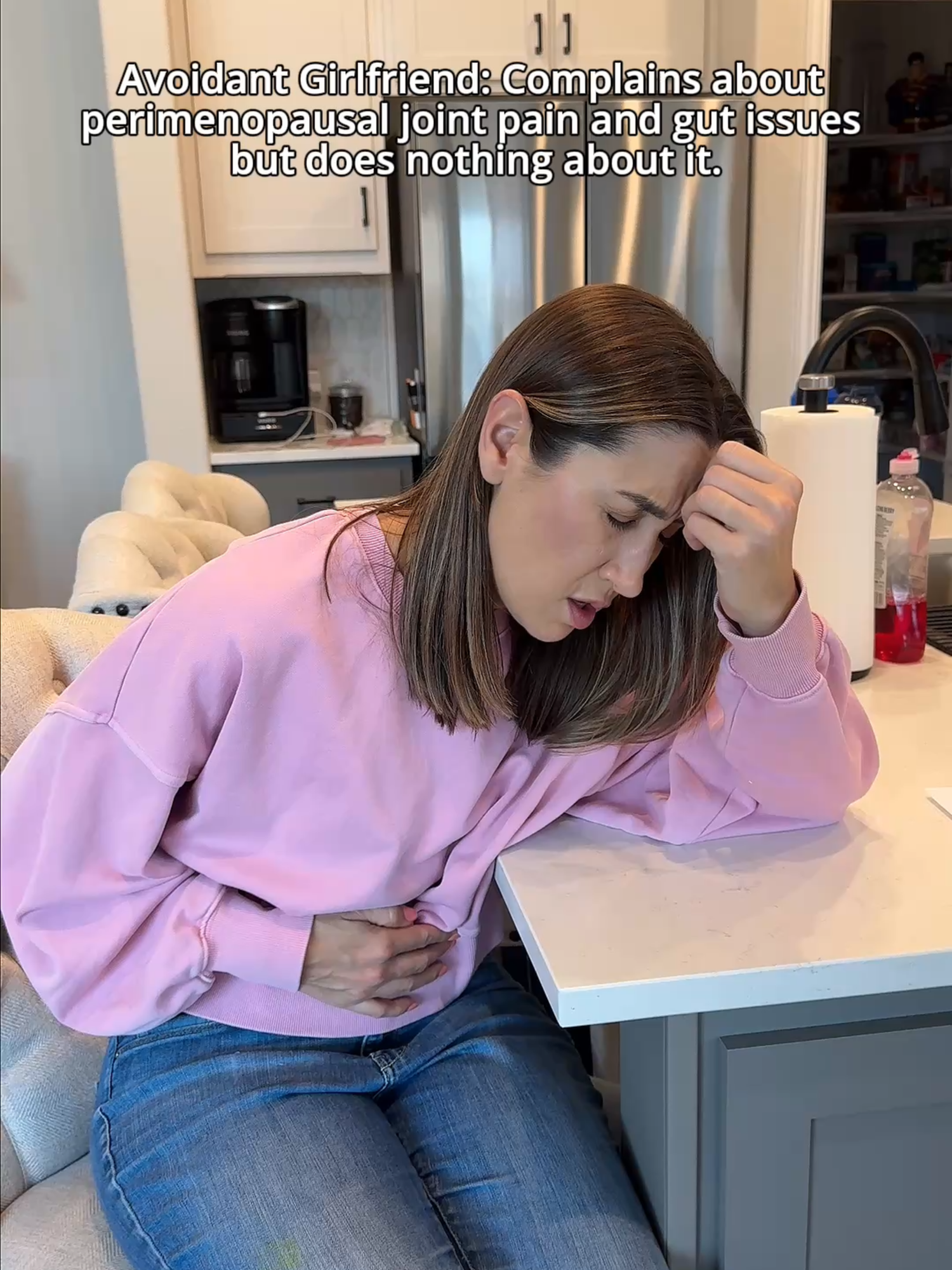 When perimenopause brings the aches & bloating… Sometimes all you need is a husband with the right solution. ✨ Provitalize ✨ #naturalsupplement #menopausalrelief #wellness #fyp #wellnesstips #agingwell #menopause #perimenopause #jointpainrelief #womenshealthmatters #recommendations #womenover40 #bbcompany #provitalize #trending