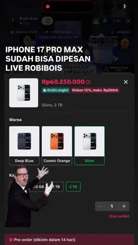 Ini lebih mahal dari apa  ? Menurut kalian #iphone17promax 