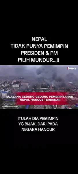 NEPAL TIDAK PUNYA PEMIMPIN PRESIDEN & PM PILIH MUNDUR...!!  #demo #demonepal #global #infoterkini #inews 