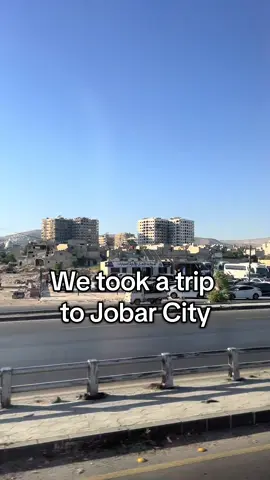 Dear Syria 🇸🇾, I only wish for you to have peace and stability.  For me, it’s important to visit places like Jobar City so I can have compassion and empathy for those who have to experience so much destruction. Syrians are so hopeful for better days and I believe they deserve to wake up in peace rather than fear.  #syria #syria🇸🇾 #damascus #jobar #fyp 