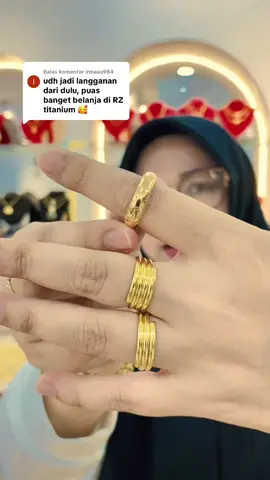 Membalas @irmaaa984 Pelanggan RZ pada kumpul siniiiii….soalnya Harga Cincin CUMA 55.000✅ sdh PREE OGKIR🔥🔥🔥jg PREE CINCIN😱😱#fyp #promo #viral #cincin #murah @Anisah132_bukrik @Cutbul store @Bergek 