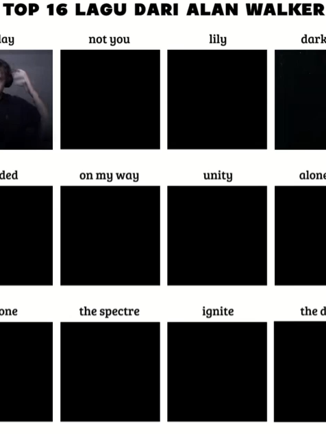 TOP 16 LAGU DARI ALAN WALKER #fypppppppppppppppppppppppp
