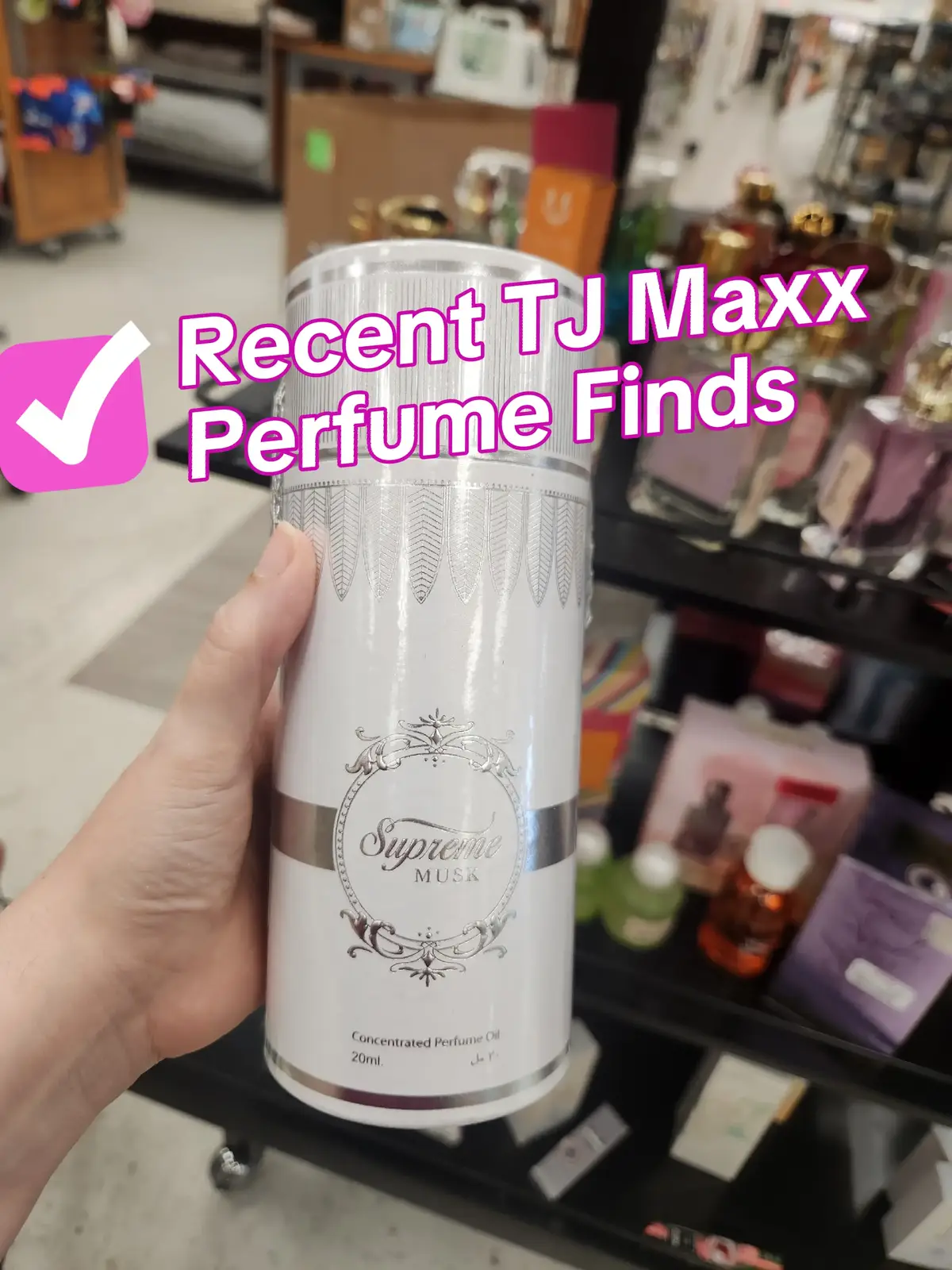 ✨ Recent perfume finds at TJ Maxx and I might be obsessed. Affordable fragrances that actually smell designer-level? Yes, please. 🛍️ Which one would you grab first? 👇 #PerfumeFinds #TJMaxxHaul #FragranceCollection #AffordablePerfume #FragranceTok
