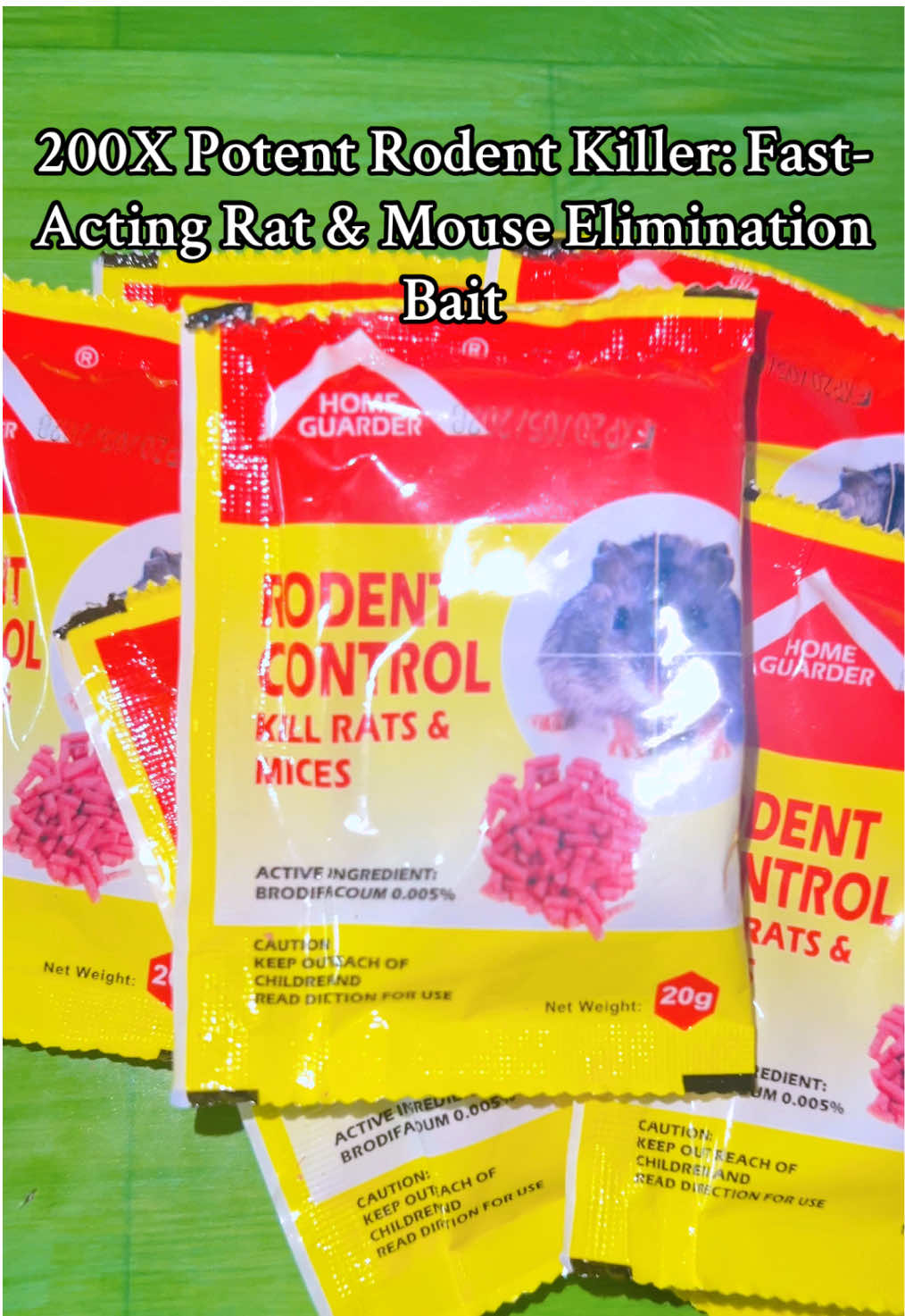 10 years without mice? Yes, please! 🚫🐭 Get your Home Guarder rat killer now and enjoy a pest-free home. #Pest  #Mouse #ratpoison #Guaranteed #discount 
