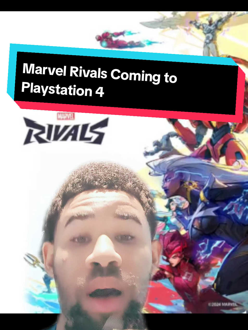 Marvel Rivals Coming to Playstation 4 #marvel #marvelrivals #gametok #playstation4 #sony 