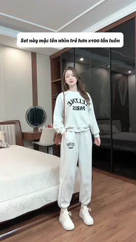 Màu này mặc sang sịn mịn lại còn sáng cả người luôn #boninu #setninu #bonimuadong #outfitmuadong 